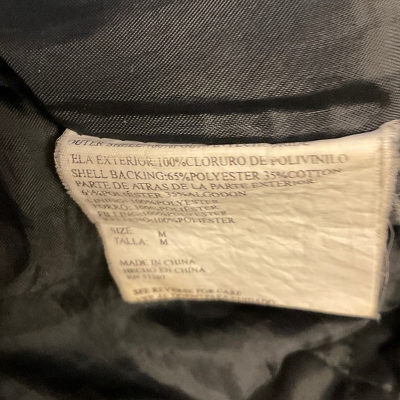 Jones New York Black Hooded Puffer Jacket - Picture 7 of 8